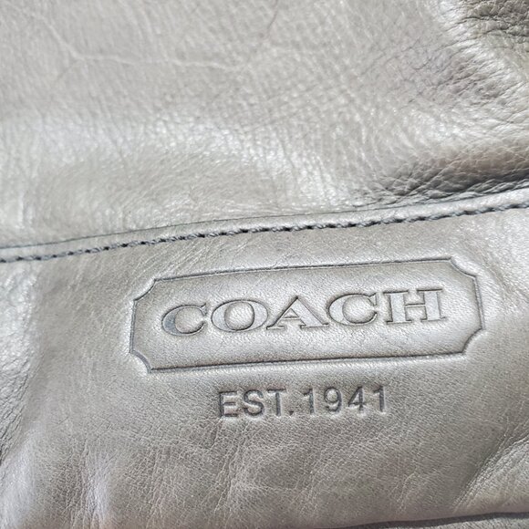 Vintage Coach Thompson 2009, Authenticated, Greyish Taupe - Picture 3 of 7